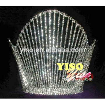 decorated classic design crystal wedding jewelry tiara