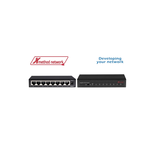 8 Port Plug And Play Gigabit Ethernet Switch