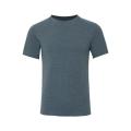 Chemise pour hommes à manches courtes gris foncé