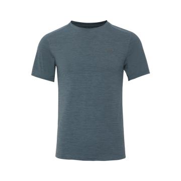 Chemise pour hommes à manches courtes gris foncé