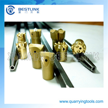 Various Type of Rock Blasting Tapered Stainless Drill Rods