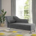 Plüschtuch gepolsterte Chaise Longue Sofa