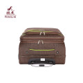 OEM-Logo Soft Polyester Fabric Rolling Travel  Luggage