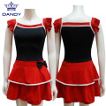 Benutzerdefinierte Bodysuits Team Cheerleading Kleid