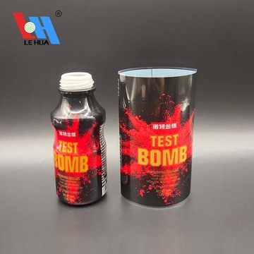 Shrink Sleeve Wrap Seal für Energy-Drink-Flasche