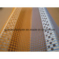 PVC-Eckwulst unter Window-Sill-Profil mit Mesh