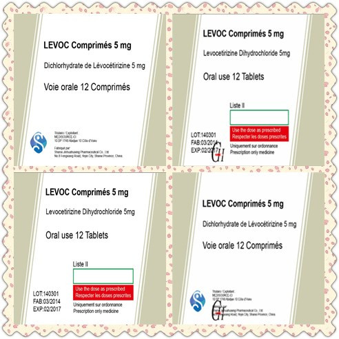 Levocetirizine Dihydrochloride Tablets