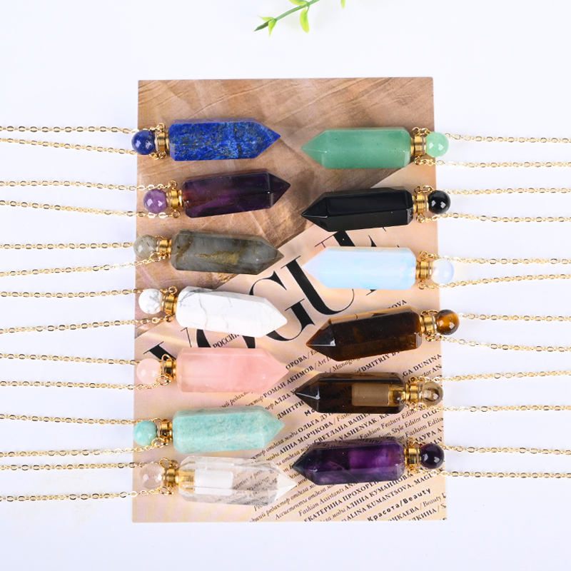 Crystal Perfume Bottle Pendant Crystal Perfume Bottle Pendant