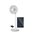 Rechargeable Solar Fan 16/14 inch 12v stand fan