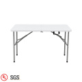 Ensemble table et chaises pliable rectangulaire en plastique