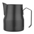 Matte schwarze Latte Kunstmilch Creamer Jug Cup