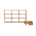 Wooden Shelf For Storage Home Study