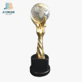 Regalo promocional Gold Custom Enamel Star Logo Metal Oscar Crystal Trophy en Stock