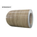 PVC film laminated wood grain steel