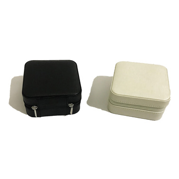 White earring jewelry box