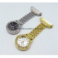 Best Stainless Steel Nurses Brooch Pin Watch with Japan Movt