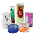 Custom Transparent Plastic Clear Cylinder Tube Packaging Box