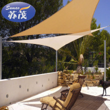 New design plastic sun shade sail for roof and swimming pool with low price
