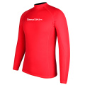 Seaskin Surf Rash Guard à manches longues pour hommes