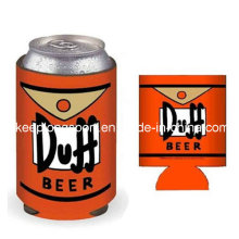 New Design Insulated Custom Neoprene Can Cooler with Folded Bottom