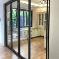 Lingyin Construction Materials Ltd Fashion Aluminum Glass Folding Interior Apartment Door For Sale