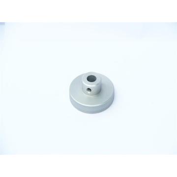 Aluminum diamond pattern knob CNC machining