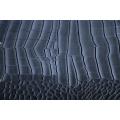 Crocodile Grain Embossed Pu Leather