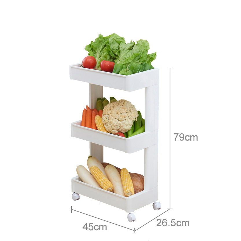 	Plastic multifunctional shelving