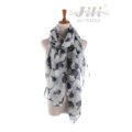 Dernière conception nouvelle mode Voile Animal kangourou imprimé foulard pour dame