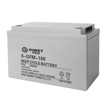 Batterie de gel de batterie d&#39;usine 12V 100ah batterie