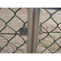 Chain Link Metal Fence Mesh Gate