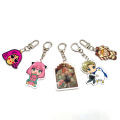 Sublimation Keychains acrílico Llavero acrílico anime personalizado