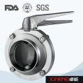 Stainless Steel Hygienic Manual Threaded Butterfly Valve (JN-BV1003)