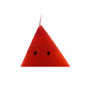 Christmas decorative watermelon shape art candle