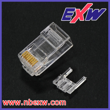 Connecteur UTP Cat6 avec insert (4 + 4)