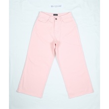 Pink Ladies Casual Shorts Jeans