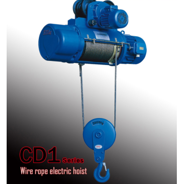 1ton CD1/MD1 wire rope electric hoist