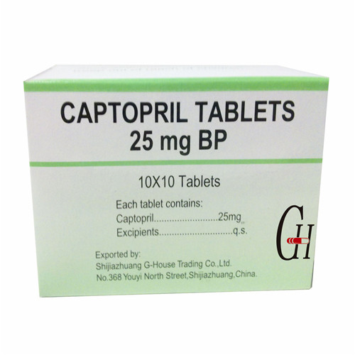 Captopril Tablets 25mg BP USP