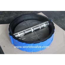 Rubber Coated Dual Plate Wafer Check Valve (H77X-10/16)
