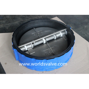 Rubber Coated Dual Plate Wafer Check Valve (H77X-10/16)