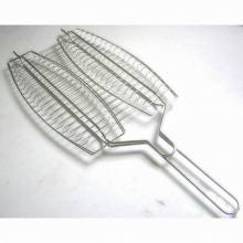 Barbecue BBQ Grill Wire Mesh Net / Fish Grill Basket / BBQ Fish Net
