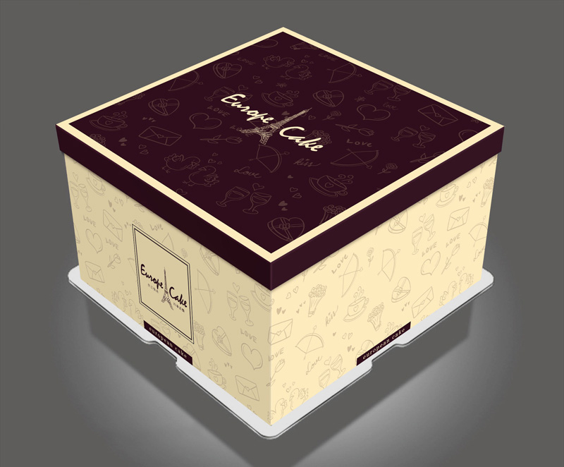 wedding cake box design