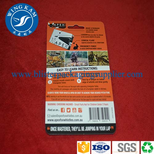 customized slide card packaging,