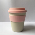 Wholesale Travel Bamboo Fiber Reusable Coffee Cups