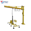 Integrated handle electric hoist lifting cantilever crane