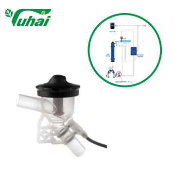 24V Electronic Voltage Milk Flow Meter Sensor