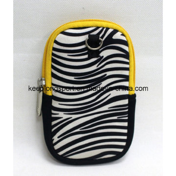 Waterproof Customized Neoprene Case with Zipper Closed