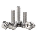 External Hexagonal Cross Three Combination Machine Screw