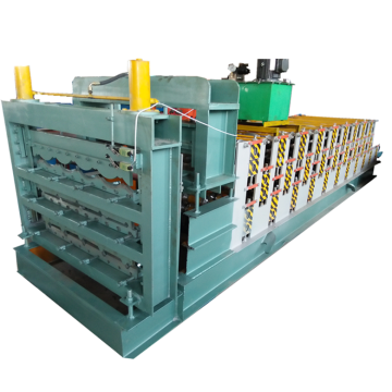 Good price three layers metal roll forming machine