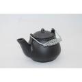 Cast iron teapot for cooking tea